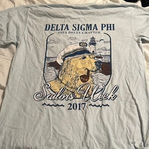 Delta Sigma Phi/Gamma Phi Beta Sorority and Fraternity T-Shirt